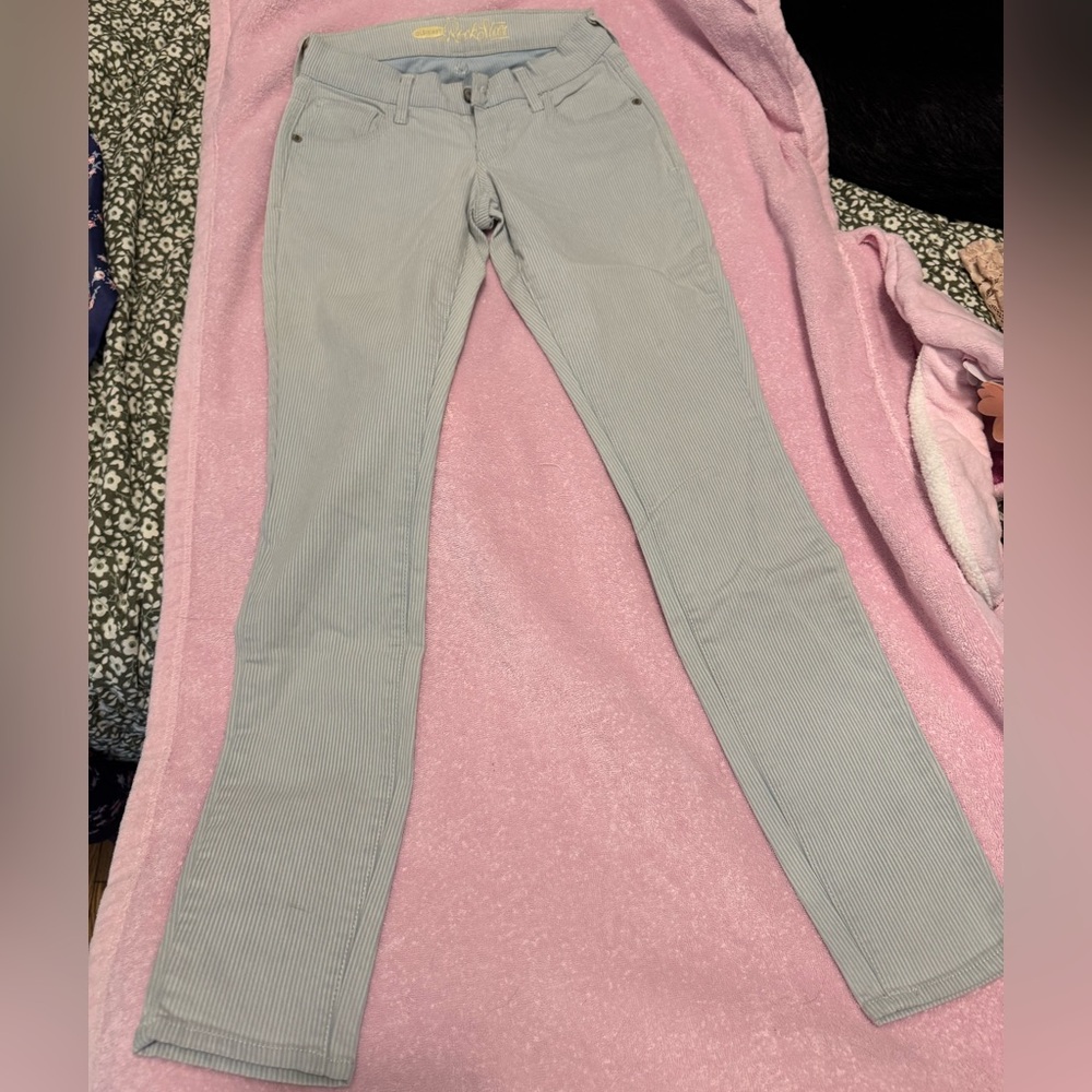 Old Navy Light Gray Rockstar Pants